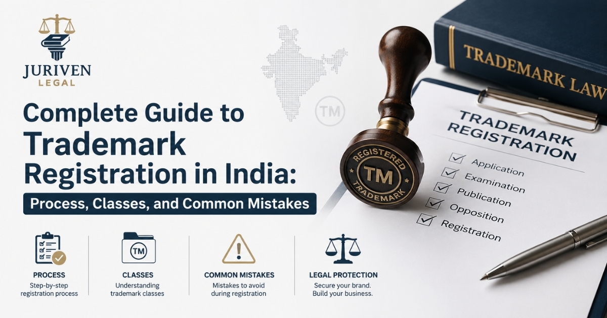 Complete Guide to Trademark Registration in India: Process, Classes, and Common Mistakes
